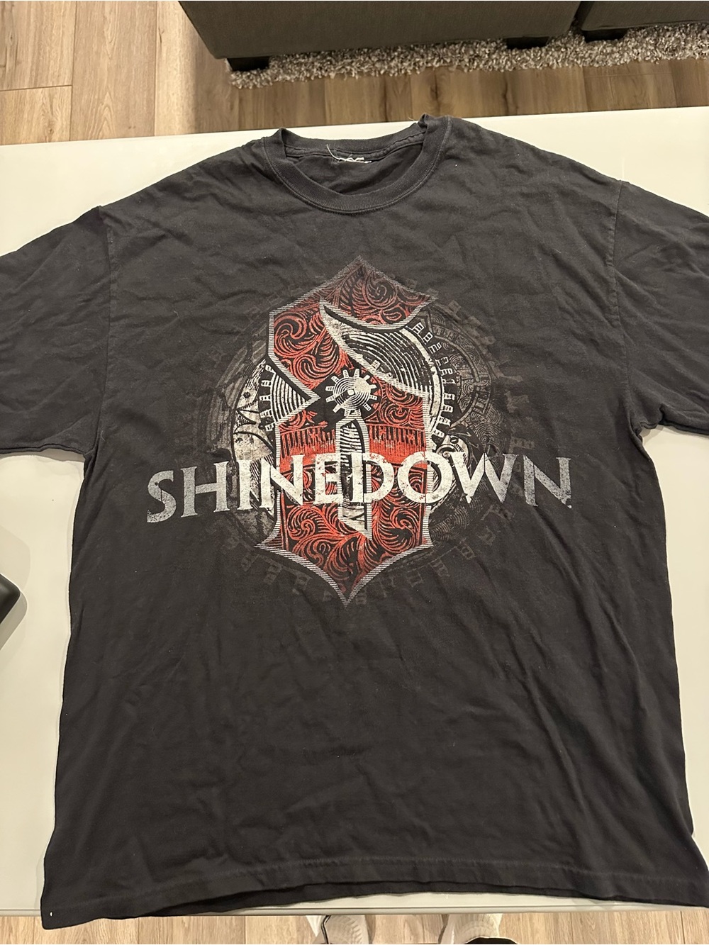 Shinedown concert tour 2009 shirt band m